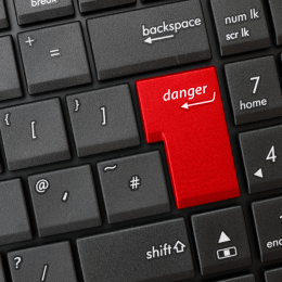 Danger enter key